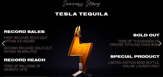 Success Story of Tesla Tequila