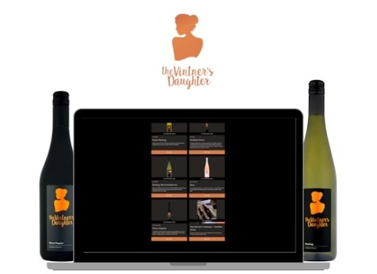 The Vintner’s Daughter’s eCommerce Website developed by WithWine