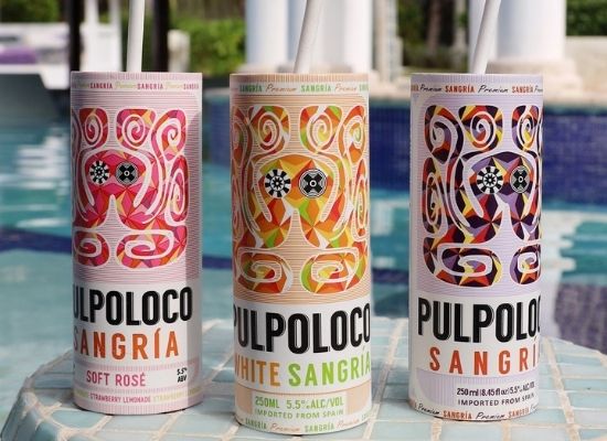 Pulpoloco Sangria packaging