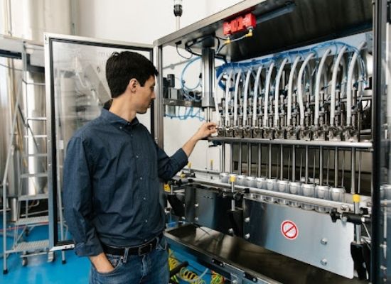 Alec Lee at the Endless West Testing Lab