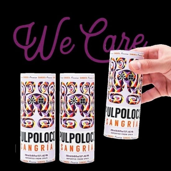 Pulpoloco Sangria Cans by CartoCan